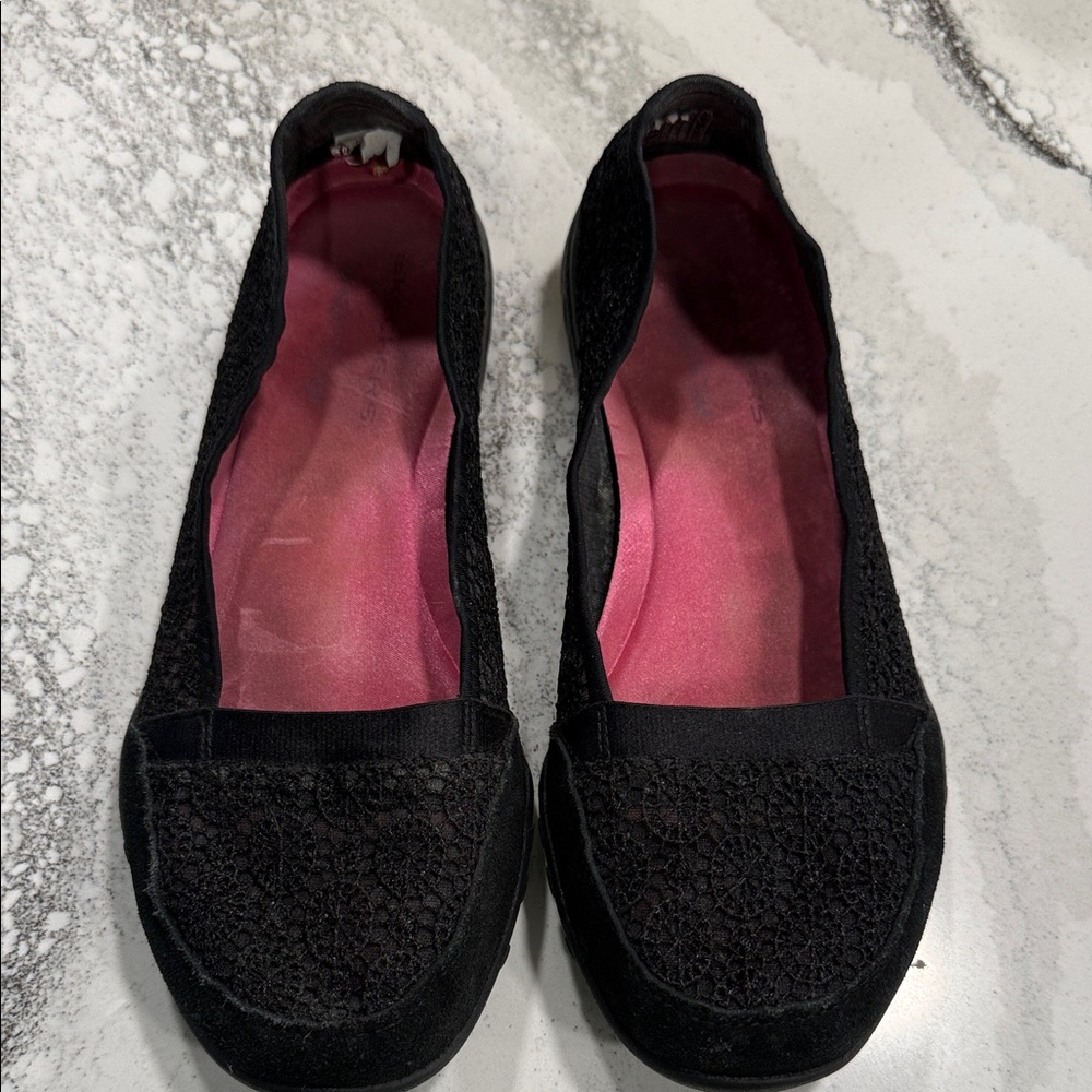 Elegant Black Women's Flats